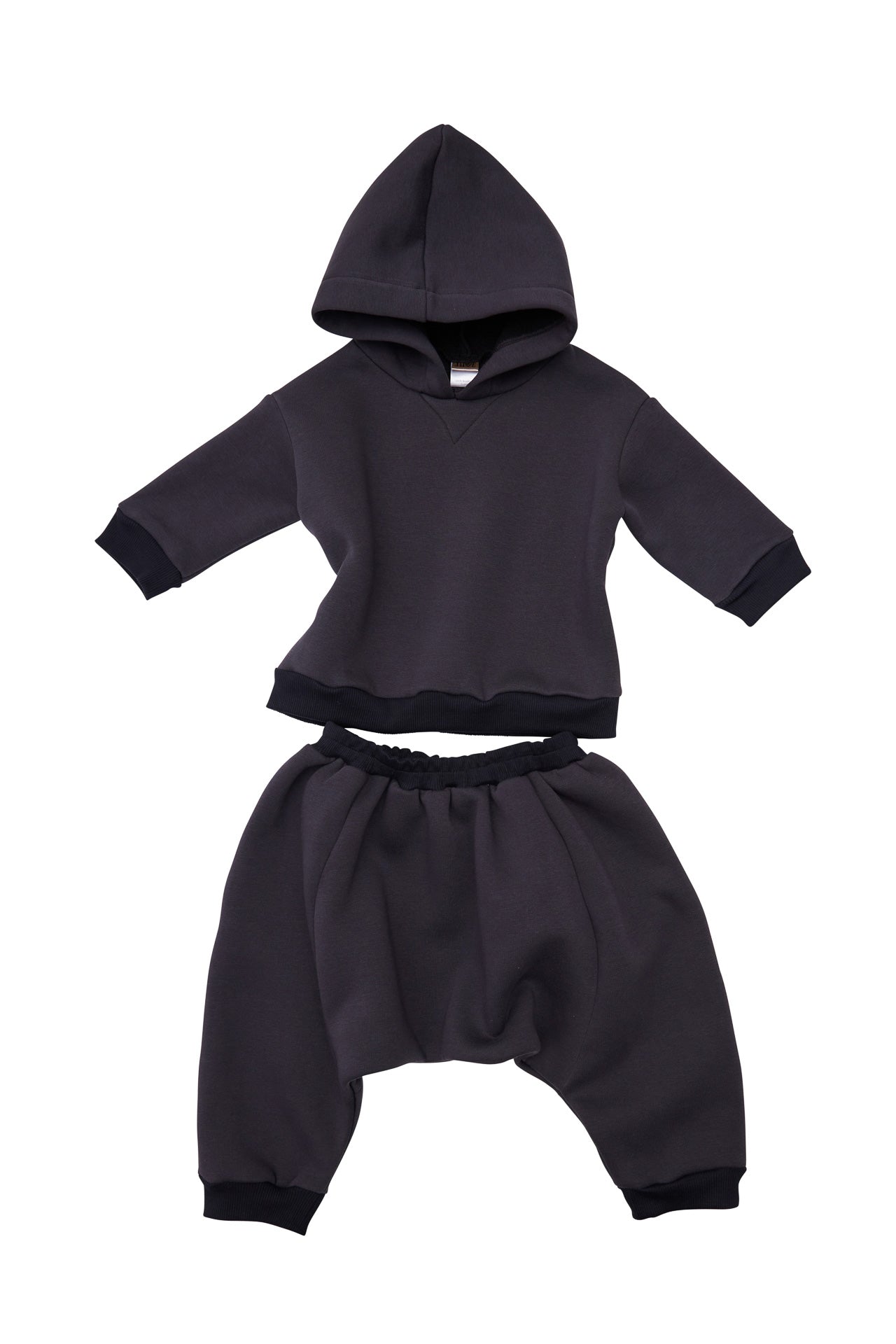 Pantalon copii din bumbac fume