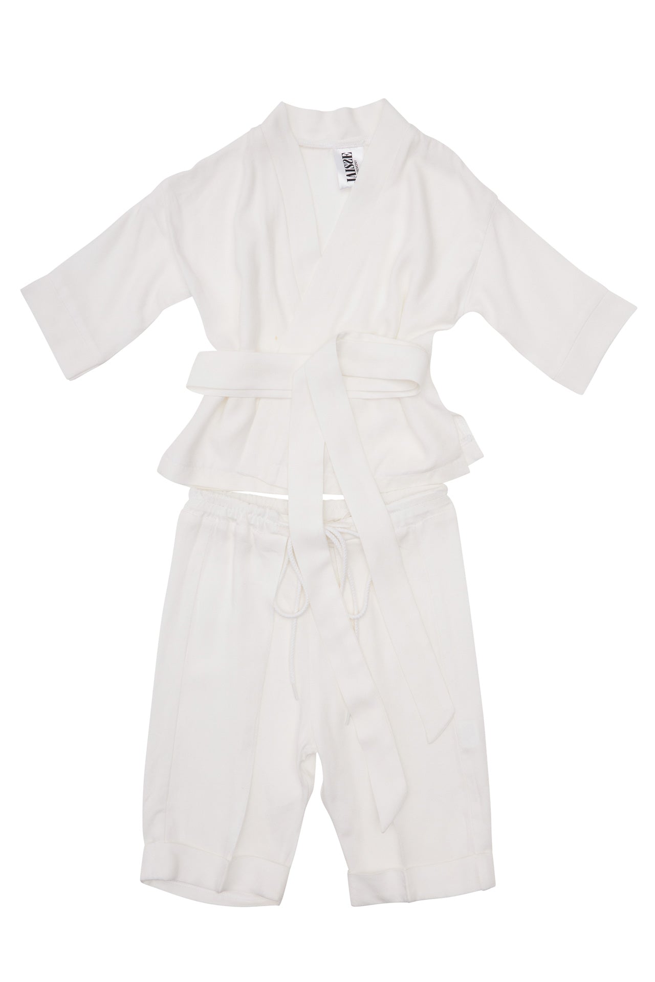 Pantalon drept din mătase pentru copii