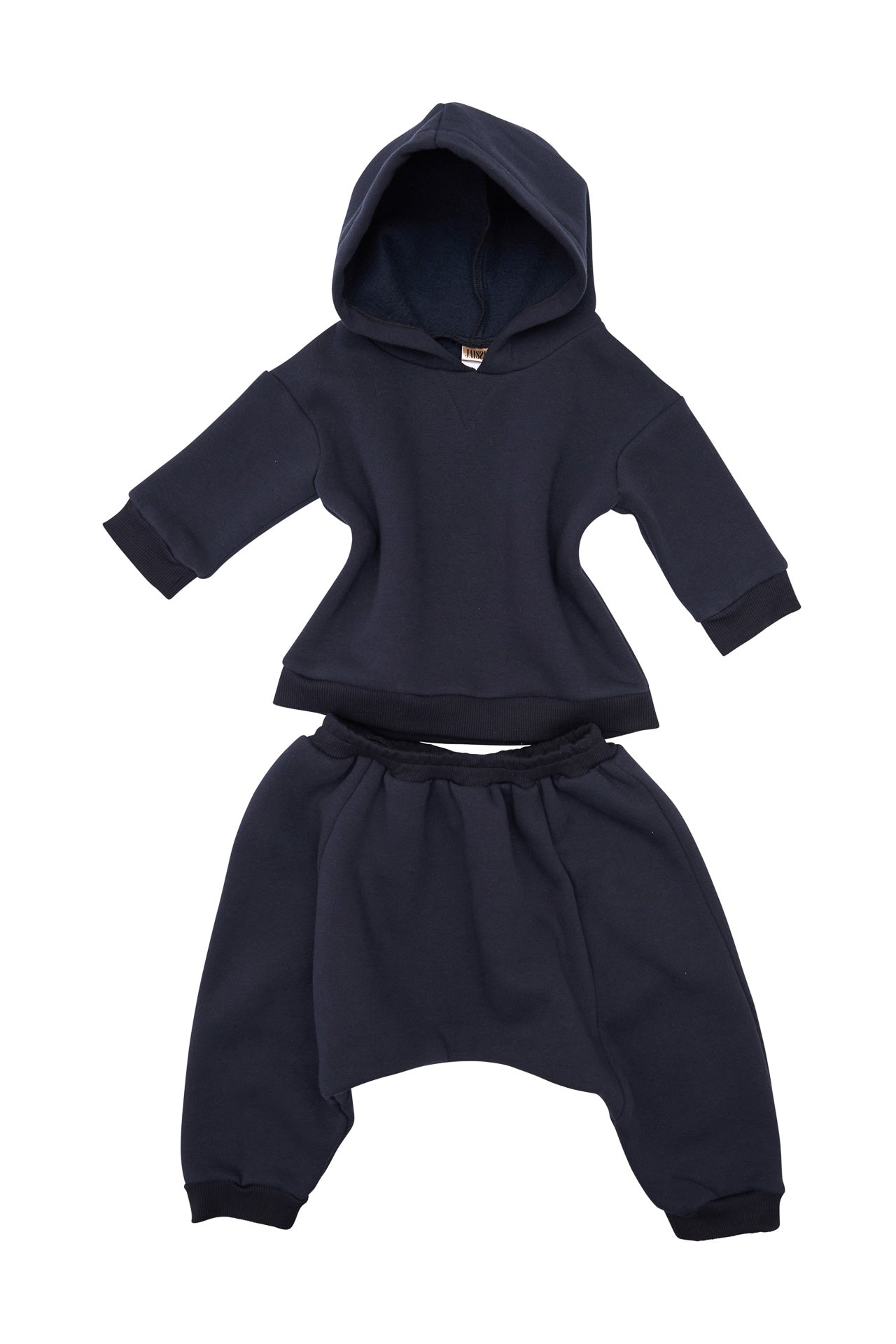 Pantalon copii din bumbac bleumarin