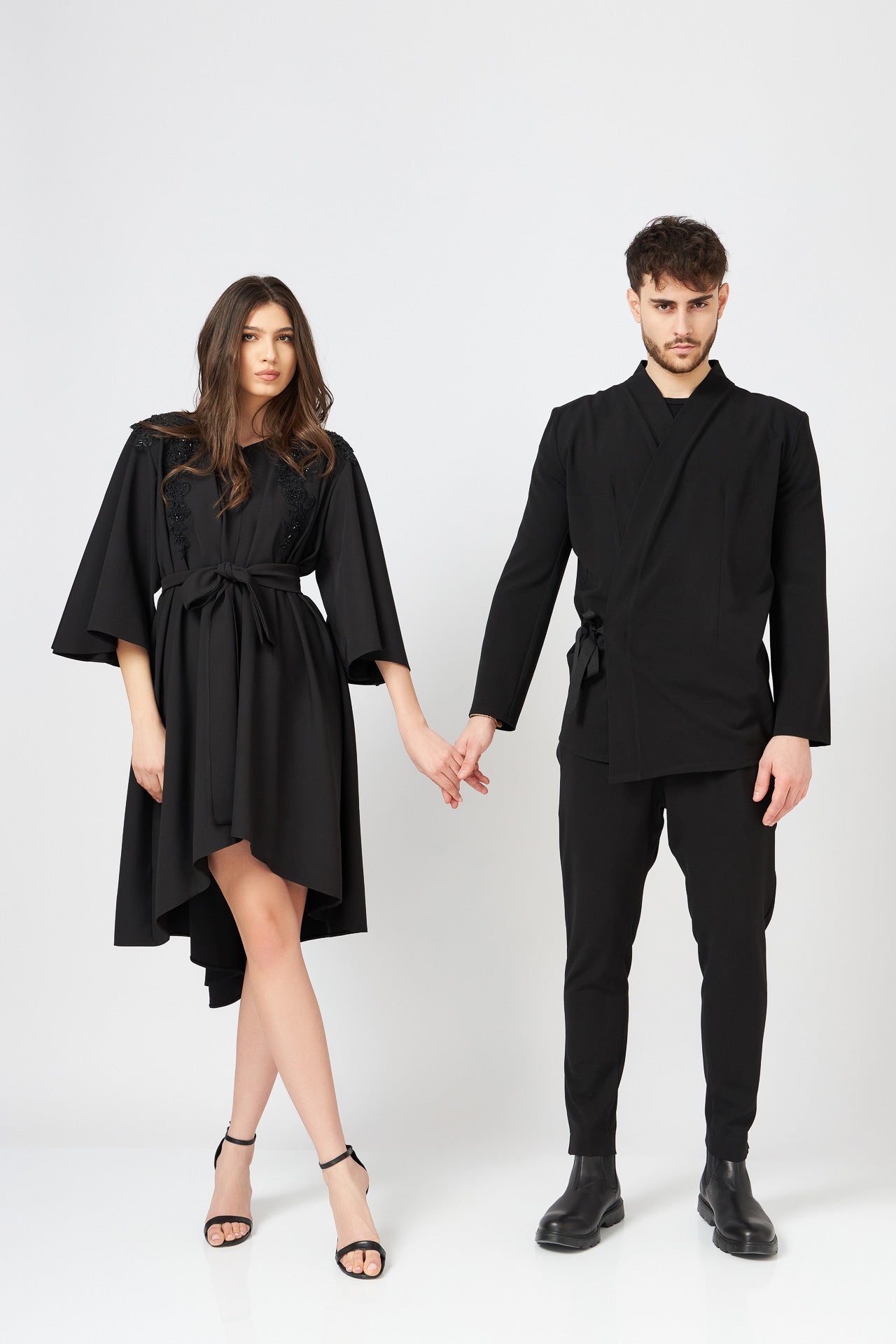 Sacou Kimono Barbatesc Slim Fit