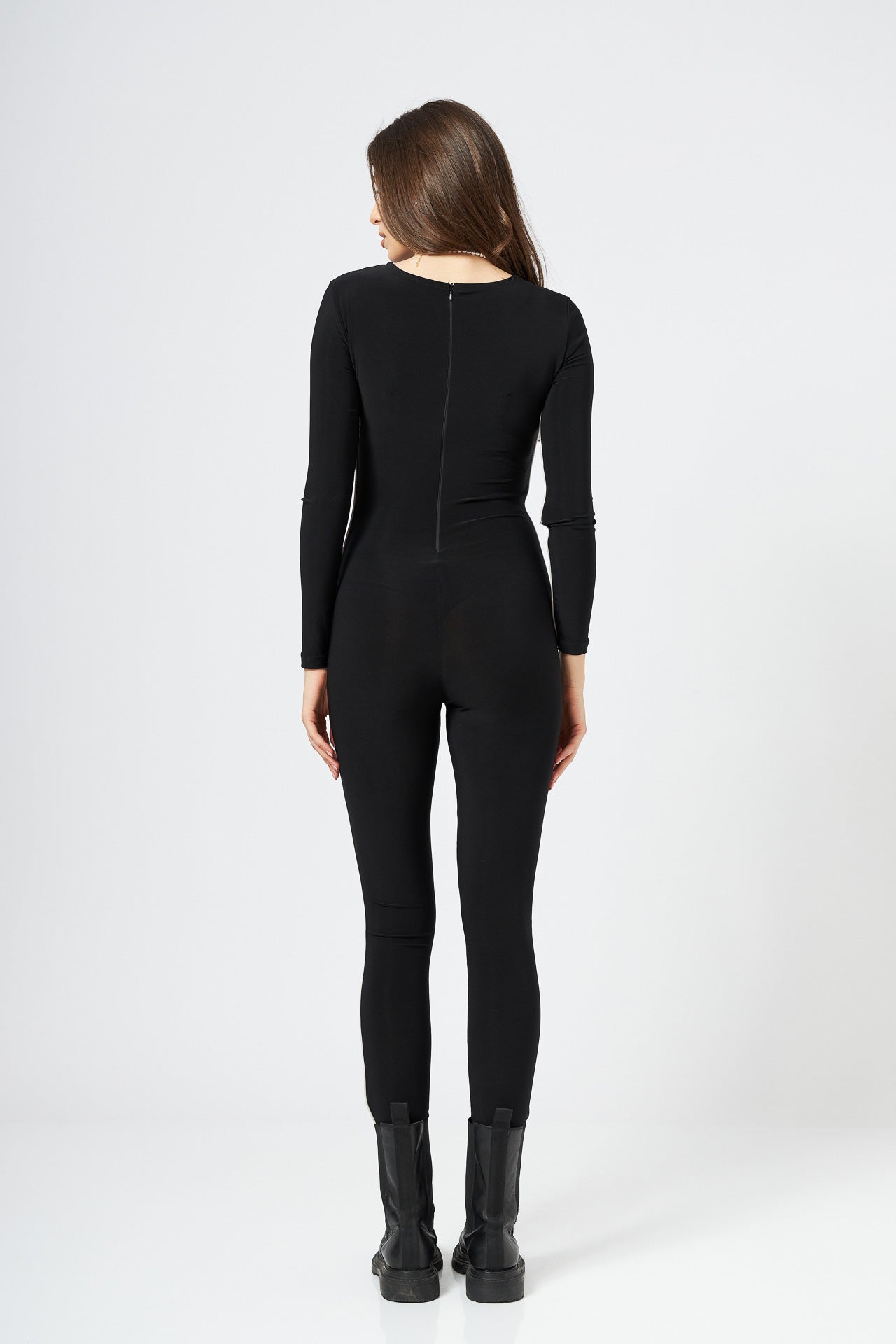 Salopeta dama cu insertie laterala