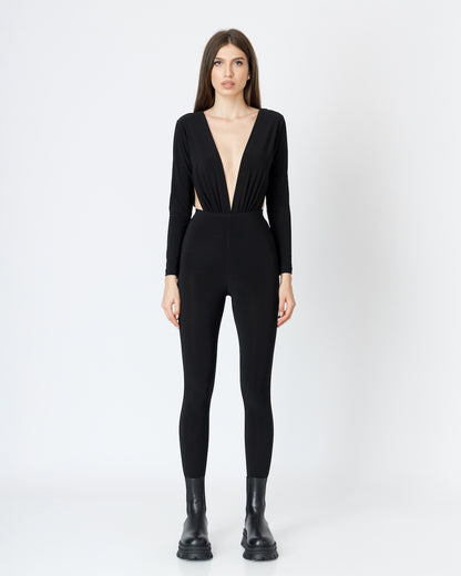 Body Cu Decolteu Adanc si Decupaje Laterale