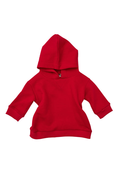 Hanorac copii din bumbac roșu