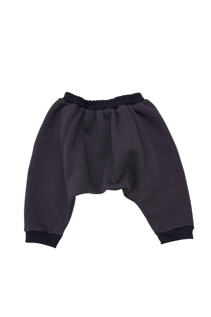 Pantalon copii din bumbac fume