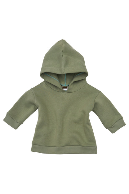 Hanorac copii din bumbac verde menta