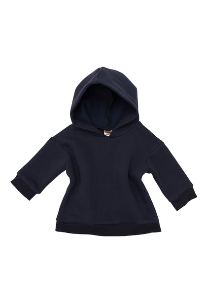 Hanorac copii din bumbac bleumarin