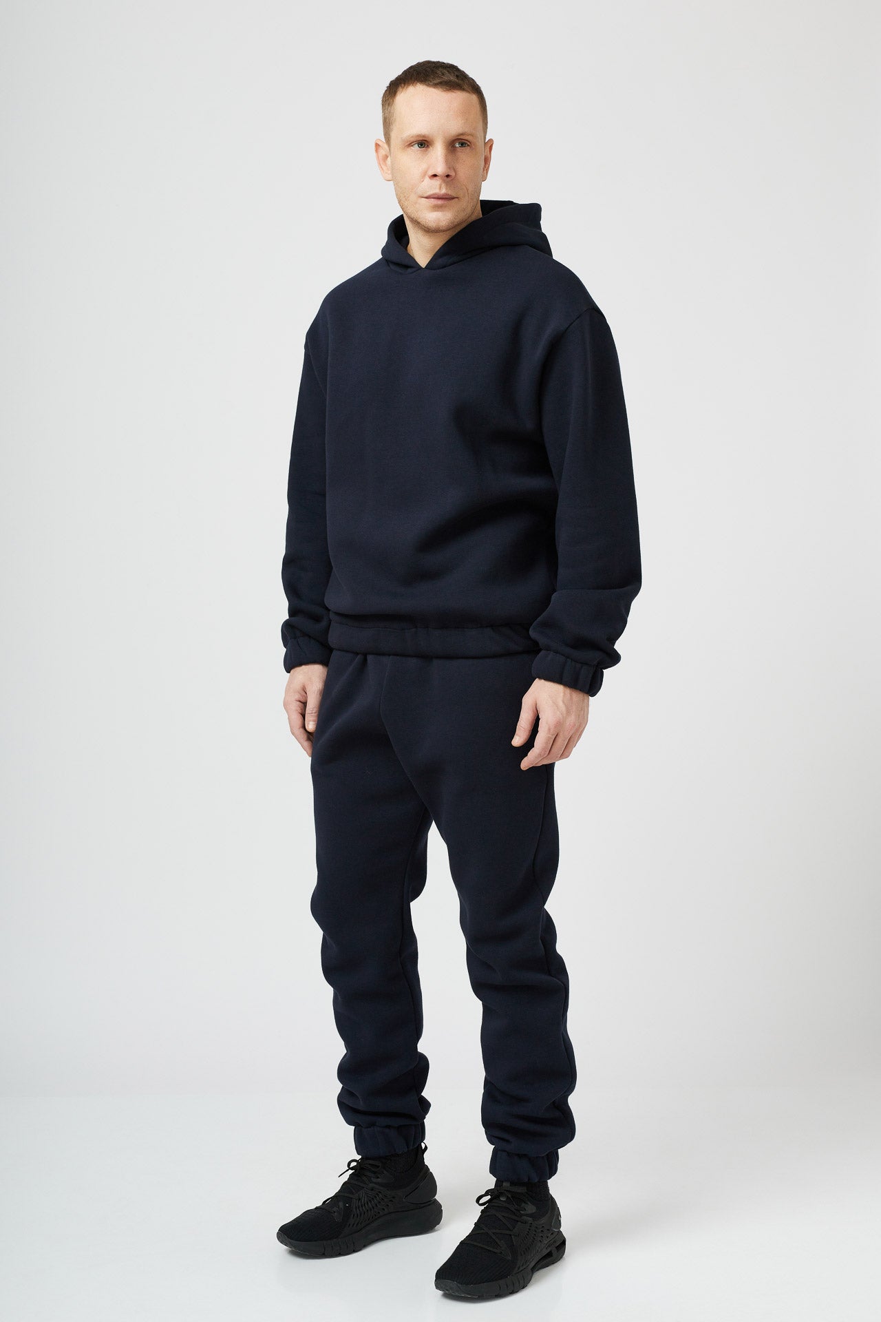 Pantalon Barbatesc Conic Bleumarin