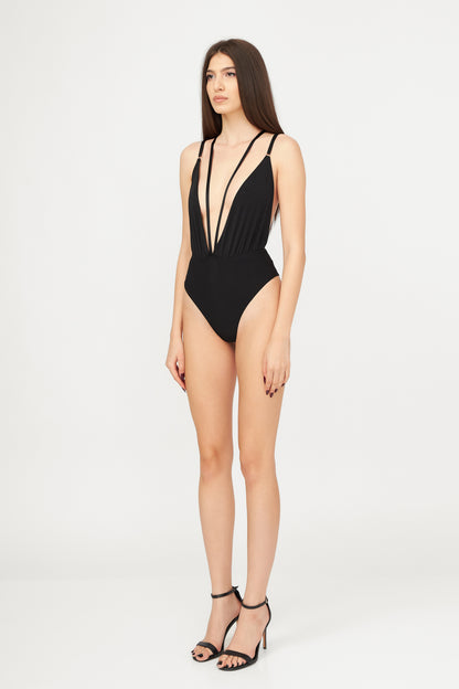 Body Cu Bretele Duble