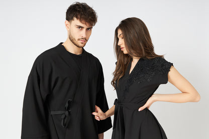 Rochie Kimono Brodata Manual