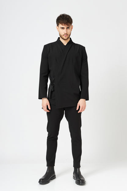 Sacou Kimono Barbatesc Slim Fit