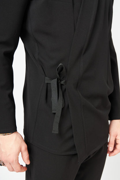 Sacou Kimono Barbatesc Slim Fit