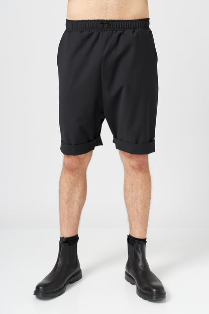 Pantalon Barbatesc Scurt Din Stofa