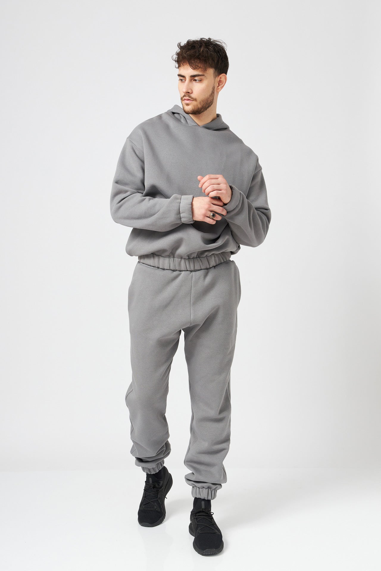 Pantalon Barbatesc sport Din Bumbac Gri
