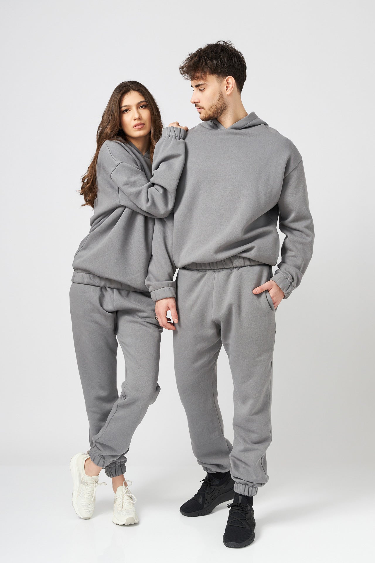 Pantalon Barbatesc sport Din Bumbac Gri