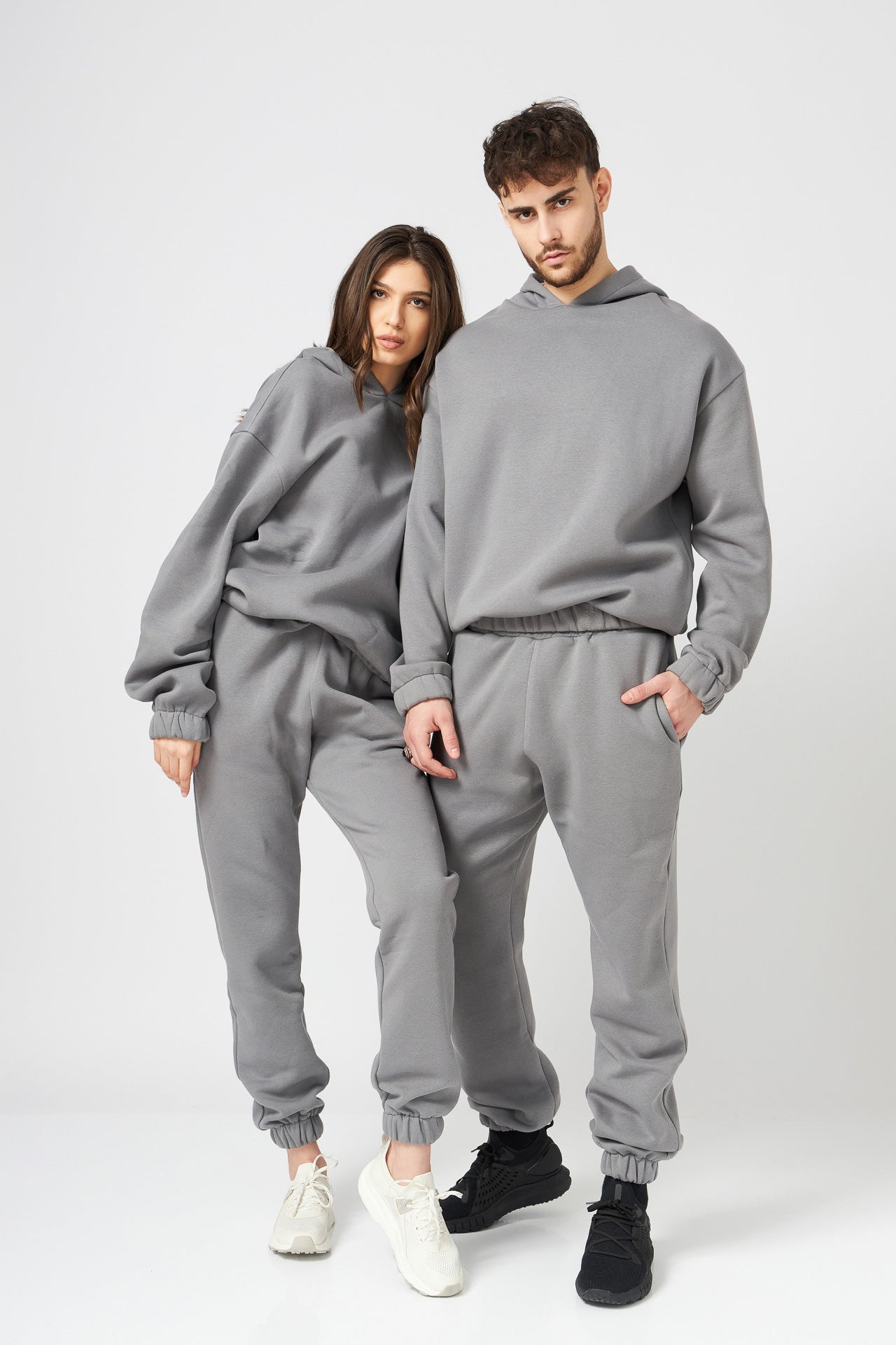 Pantalon Barbatesc sport Din Bumbac Gri
