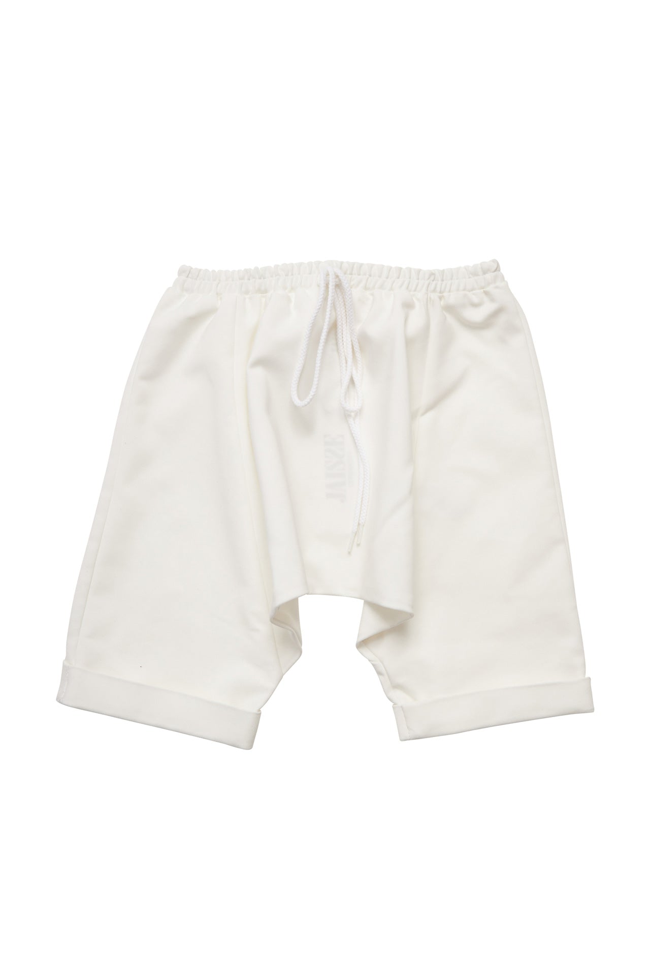 Pantalon lejer  copii alb din stofa
