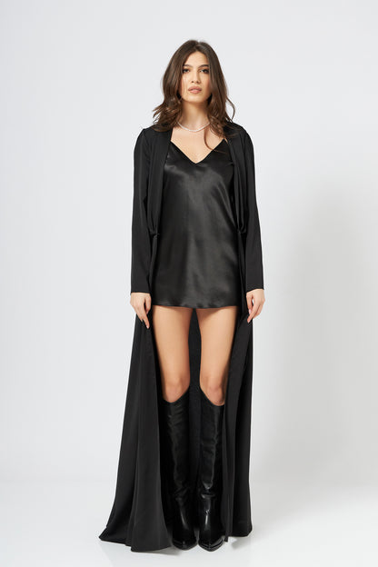 Rochie lunga drapata