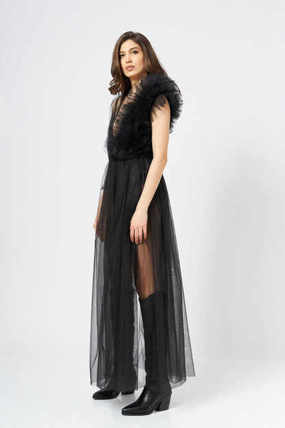 Body Transparent Deconstruit Cu Volane Stratificate