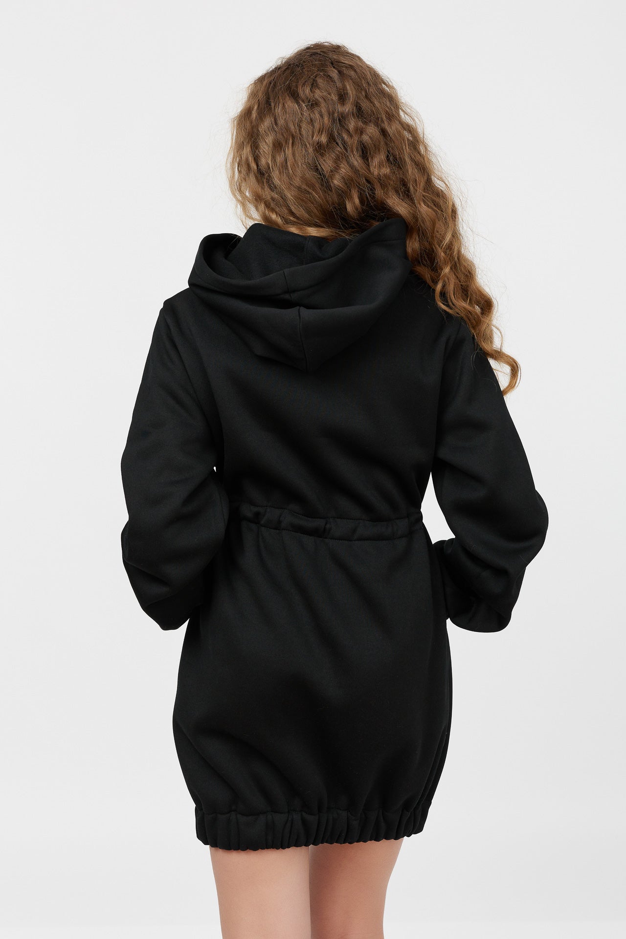 Rochie dama tip hanorac cu gluga