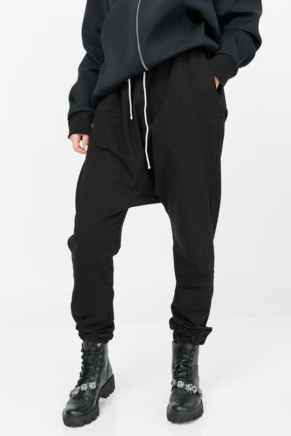 Pantalon baggy unisex din bumbac