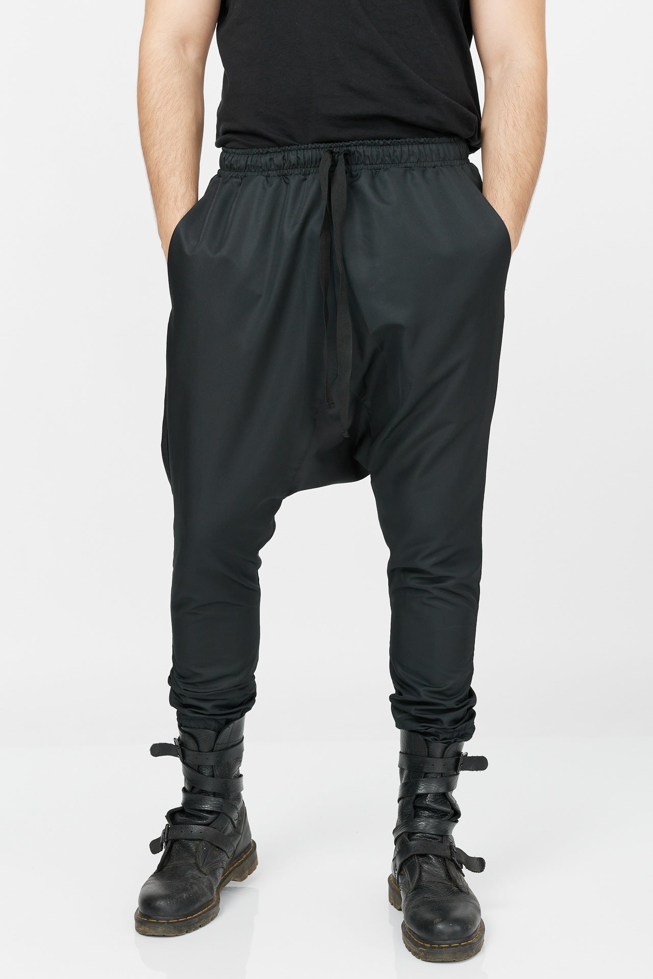 Pantalon Loose Din Microfibra Pentru Barbati