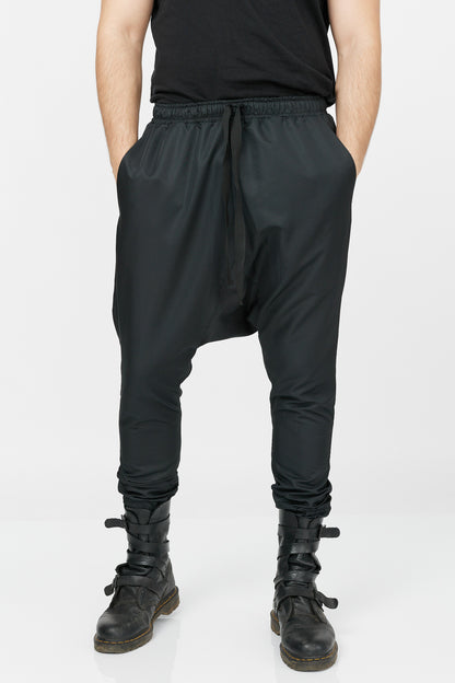 Pantaloni Negri Din Microfibra