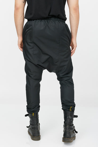 Pantaloni Negri Din Microfibra