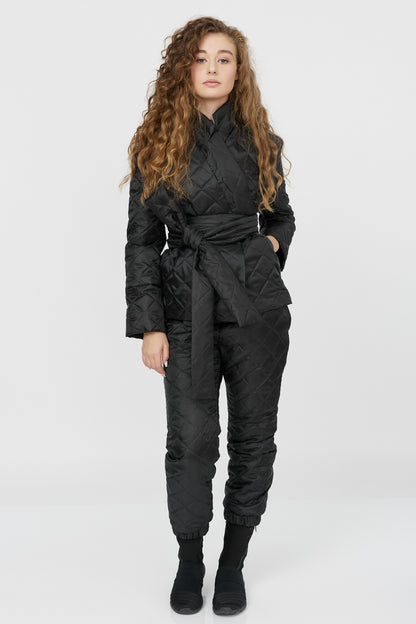 Sacou matlasat cu cordon