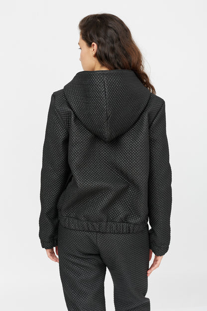 Hanorac dama matlasat cu gluga