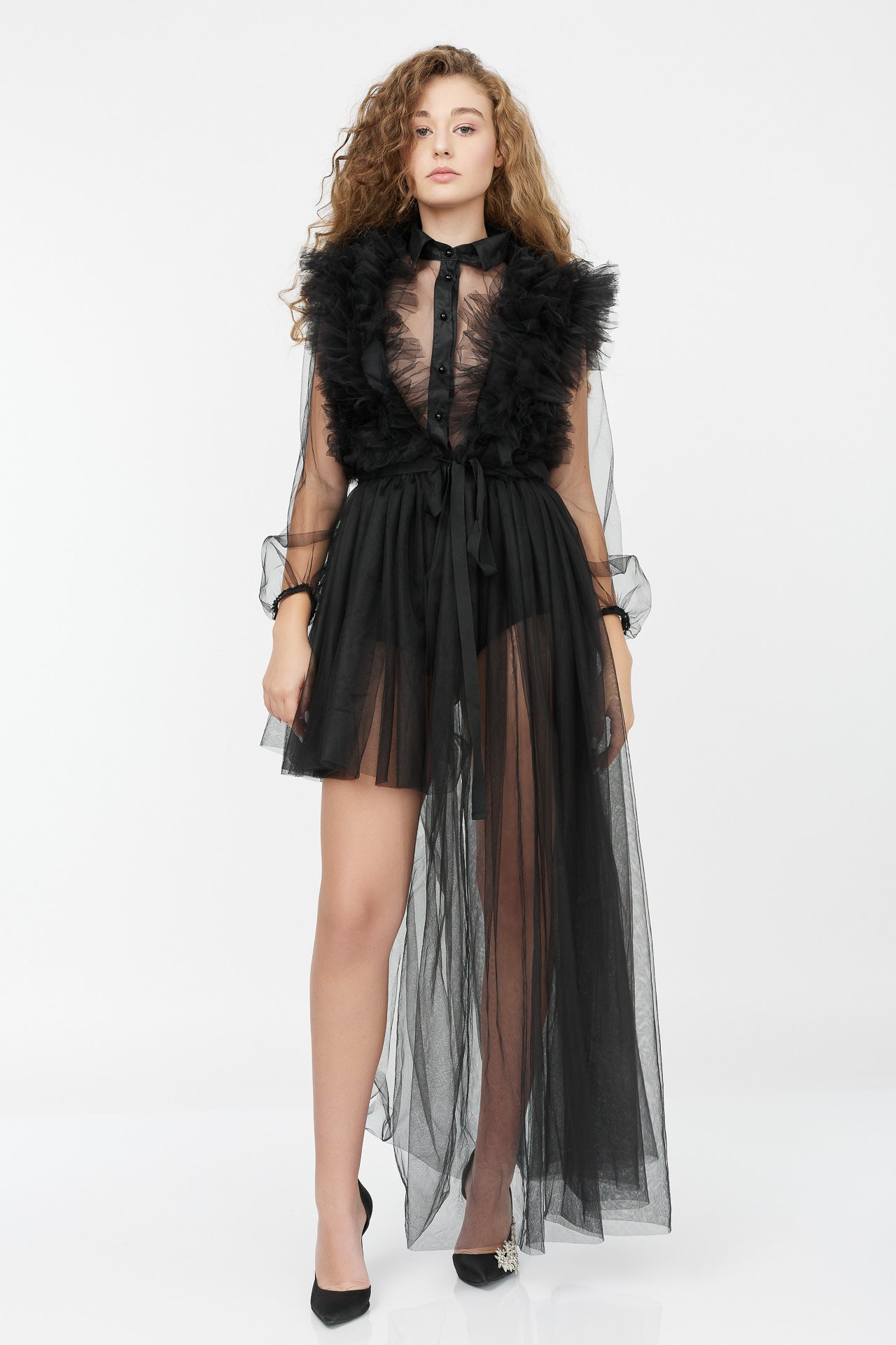 Rochie Camasa Transparenta